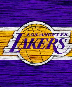 Lakers Logo paint by number