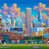 Minnesota Twins Match paint by number