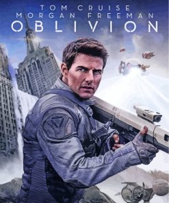 Oblivion Movie paint by number