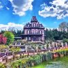 Phantom Manor Disneyland paint by number