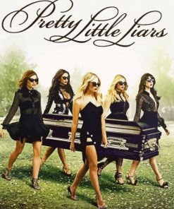 Pretty Little Liars Poster paint by number