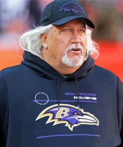 Rob Ryan Coach paint by number