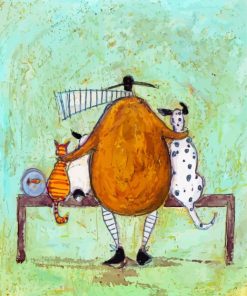 Sam Toft Best Friends paint by number