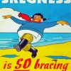 Skegness Town Poster paint by number