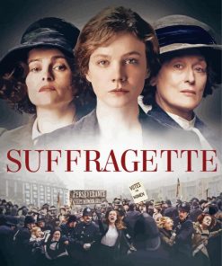 Suffragette Movie paint by number