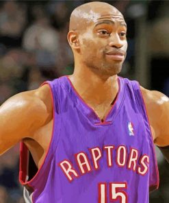 Vince Carter Player paint by number