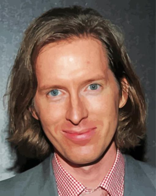 Wes Anderson paint by number