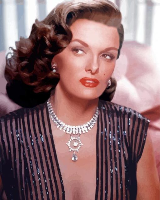 Jane Russell paint by number