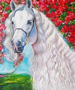 Beautiful Impressionist Horse paint by number