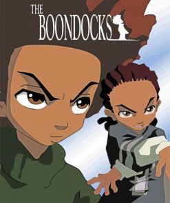 Boondocks Poster paint by number