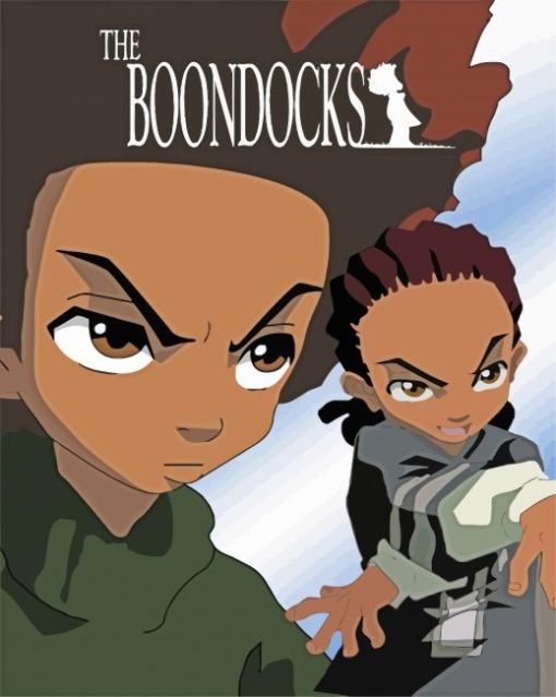 Boondocks Poster paint by number