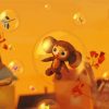 Cheburashka Animation paint by number