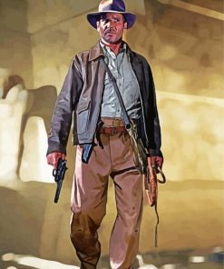 Indiana Jones paint by number