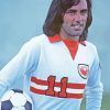 George Best Footballer paint by number