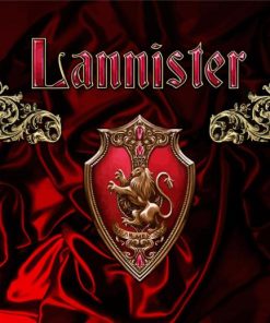 House Lannister paint by number