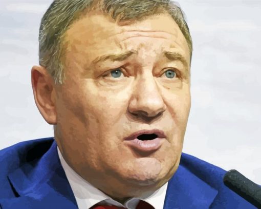 Russian Arkady Rotenberg paint by number