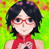 Sarada Boruto paint by number