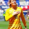 Soccer Player Ashlyn harris paint by number