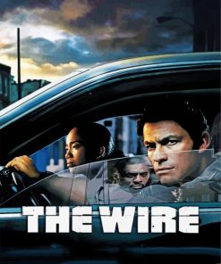 The Wire Poster paint by number