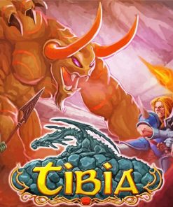 Tibia Online Game paint by number