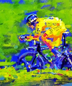 Tour De France Abstract paint by number