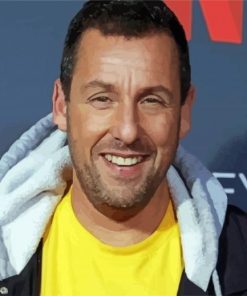 Adam Sandler paint by number