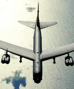 Boeing B 52 Stratofortress paint by number