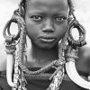 Black And White Tribe Boy paint by number