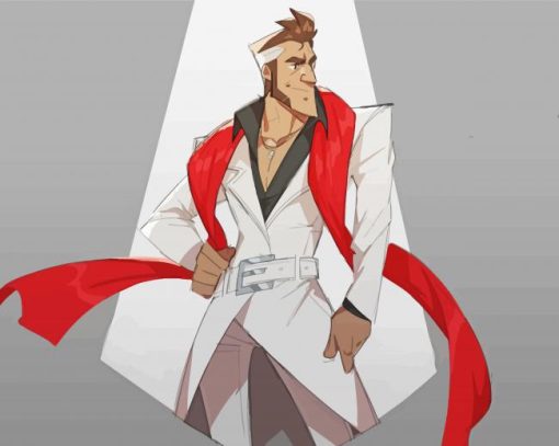 Cabanela Character Art paint by number