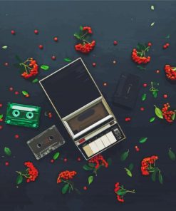 Cassette Tape paint by number