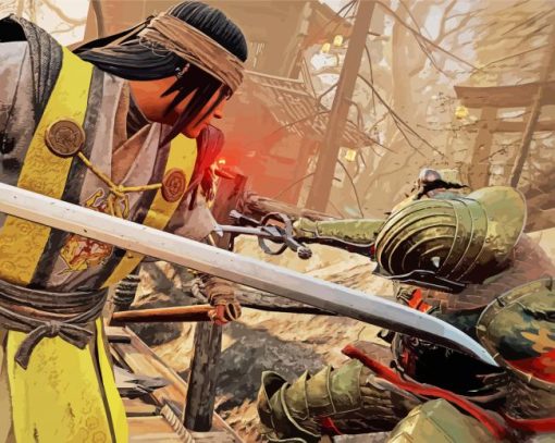 For Honor Kyoshin paint by number