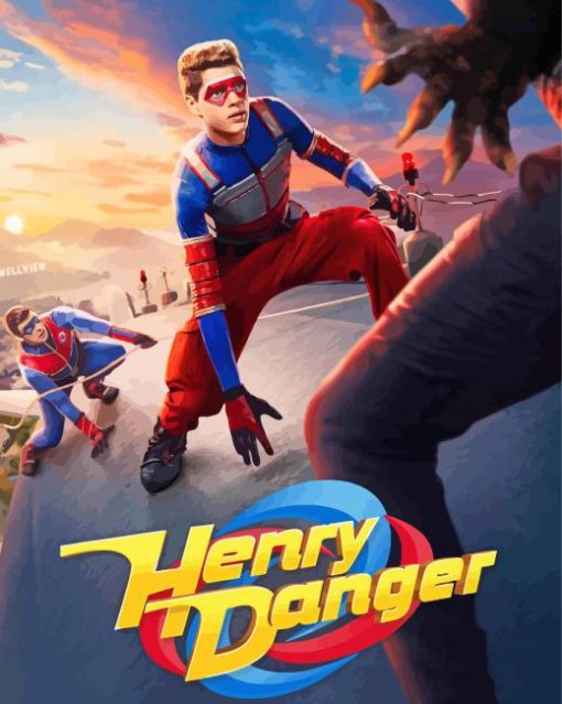 Henry Danger paint by number