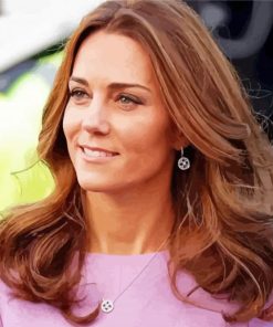 Kate Middleton paint by number