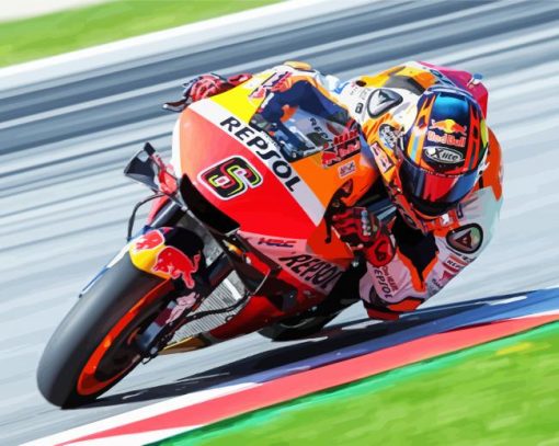 Moto Gp paint by number