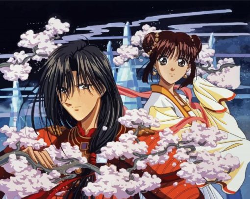 Mysterious Play Manga Characters paint by number