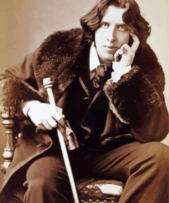 Oscar Wilde paint by number