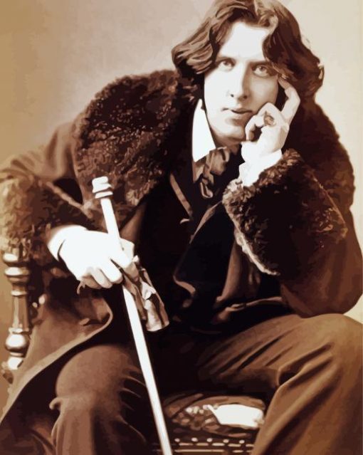 Oscar Wilde paint by number