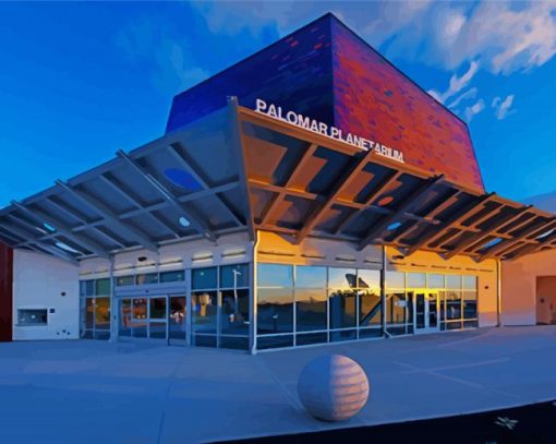 Palomar College Planetarium paint by number