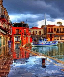 Rethymno paint by number