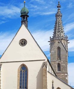 Rottenburg Cathedral paint by number