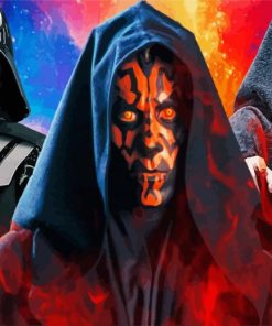 Sith Lord Characters paint by number