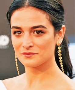 The American Actress Jenny Slate paint by number