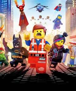 The LEGO Batman Movie paint by number