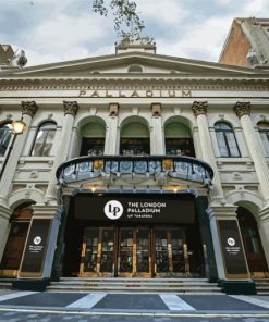 The London Palladium Building paint by number