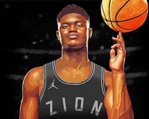 Zion Williamson paint by number