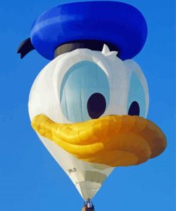 Hot Air Balloons Disney paint by number