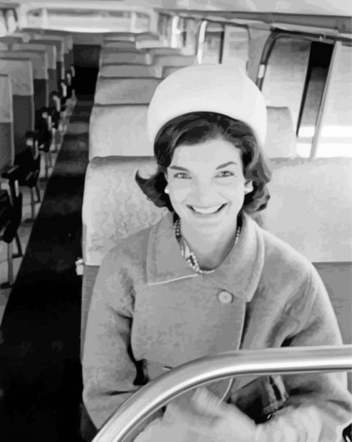 Jacqueline Kennedy Onassis paint by number