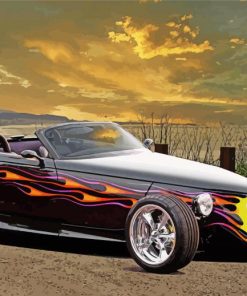 Plymouth Prowler paint by number