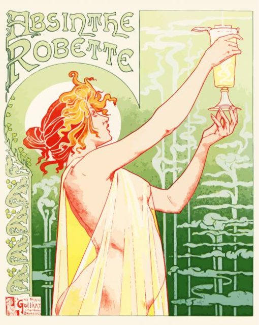 Absinthe Robette diamond Painting