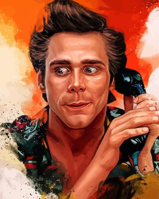 Ace Ventura paint by number